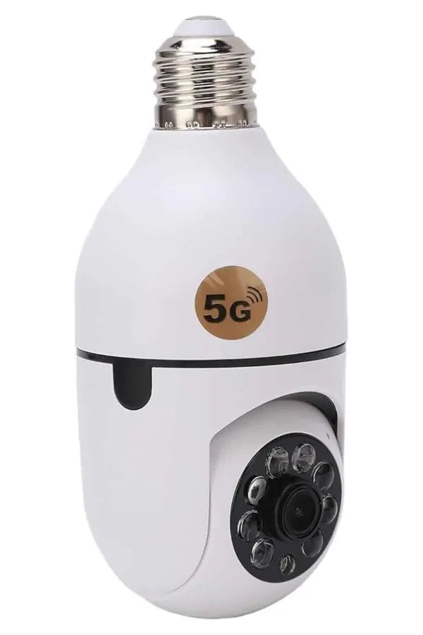 Ev Kamerası Wifi Kamerası Gece Görüşlü Akıllı Ampül Kamera