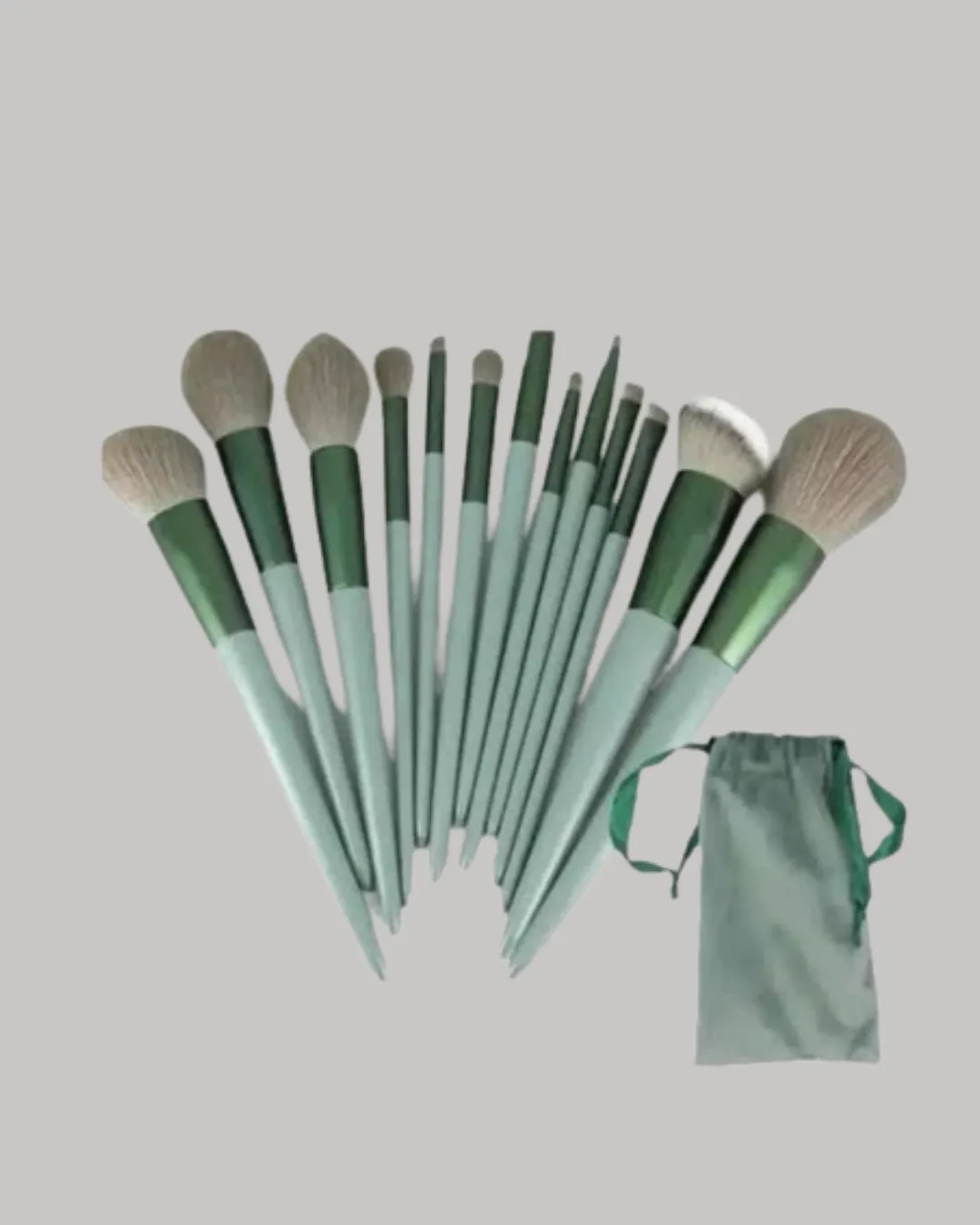 Profesyonel Makyaj Fırça Seti Yumuşak Kıllı Taşınabilir Çantalı