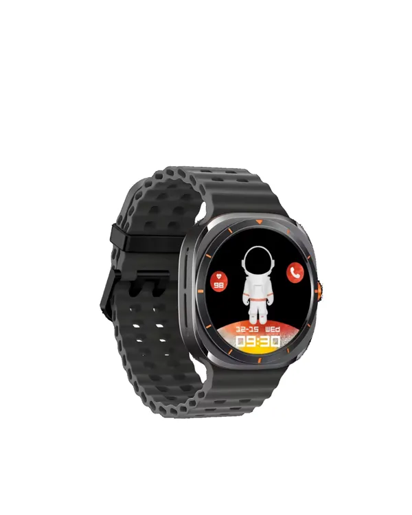 Kalori ve Nabız Ölçen Akıllı Saat | Sağlık Takip Fonksiyonlu | Silikon Kordon