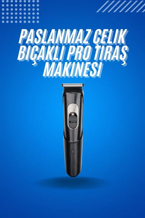 Ense Kesme Makinesi Şarjlı Saç Sakal Tıraş Makinesi Taşınabilir