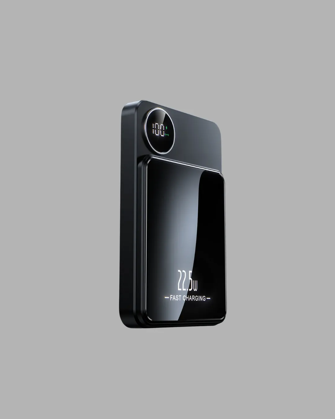 Manyetik Powerbank 15W Wireless Hızlı Şarj LED Ekranlı