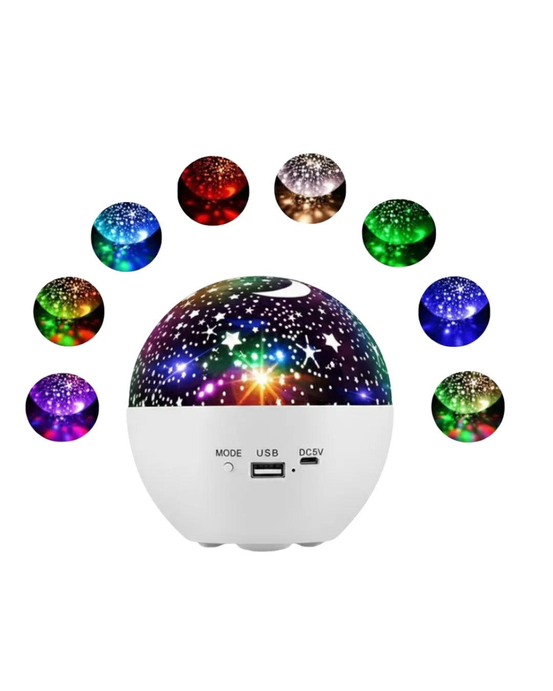 Çocuk ve Yetişkinler İçin Yıldız Projektör Gece Işığı