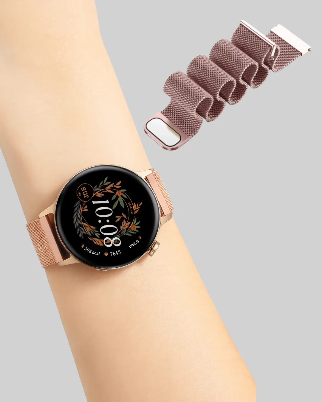 Akıllı Saat – Bluetooth Arama, Suya Dayanıklı, Renkli Ekran