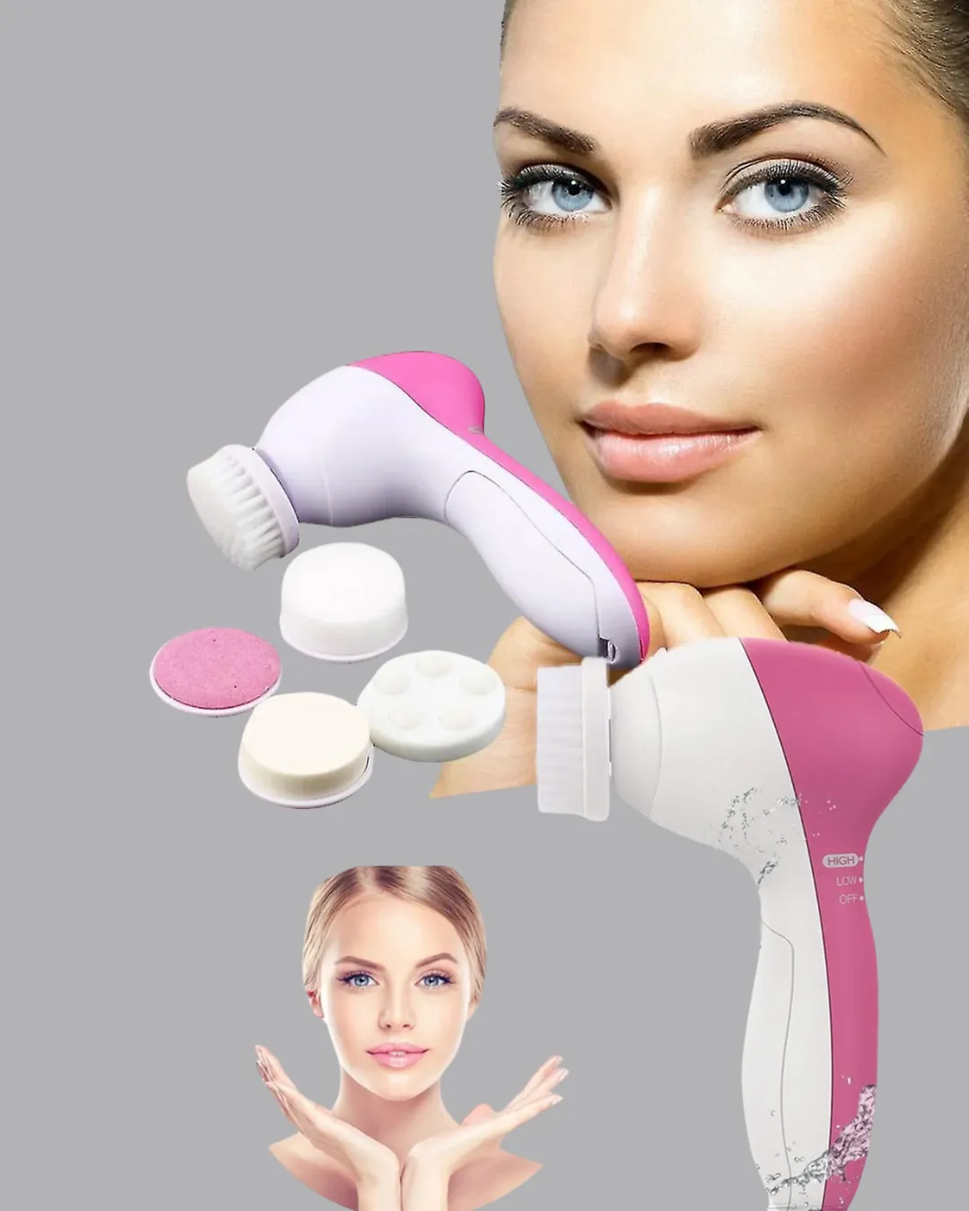 Taşınabilir Yüz Masaj Aleti – Cilt Yenileyici, Leke ve Siyah Nokta Karşıtı