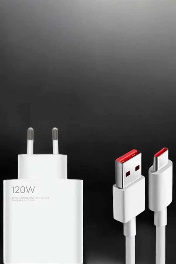 120W Şarj Aleti Type-C Uyumlu Turbo Şarj Aleti