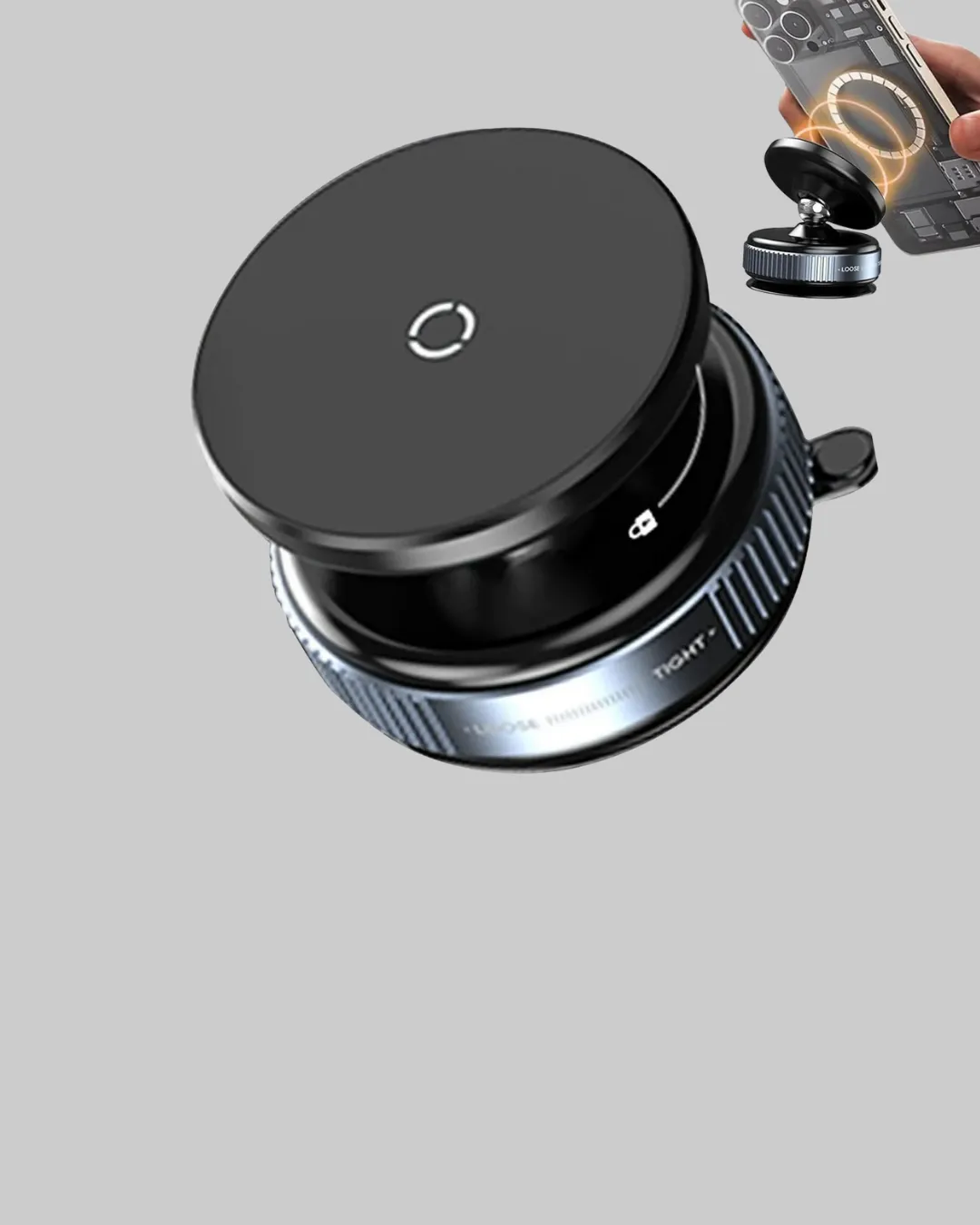 Araç İçi Telefon Tutucu Güçlü Manyetik Vakumlu Model