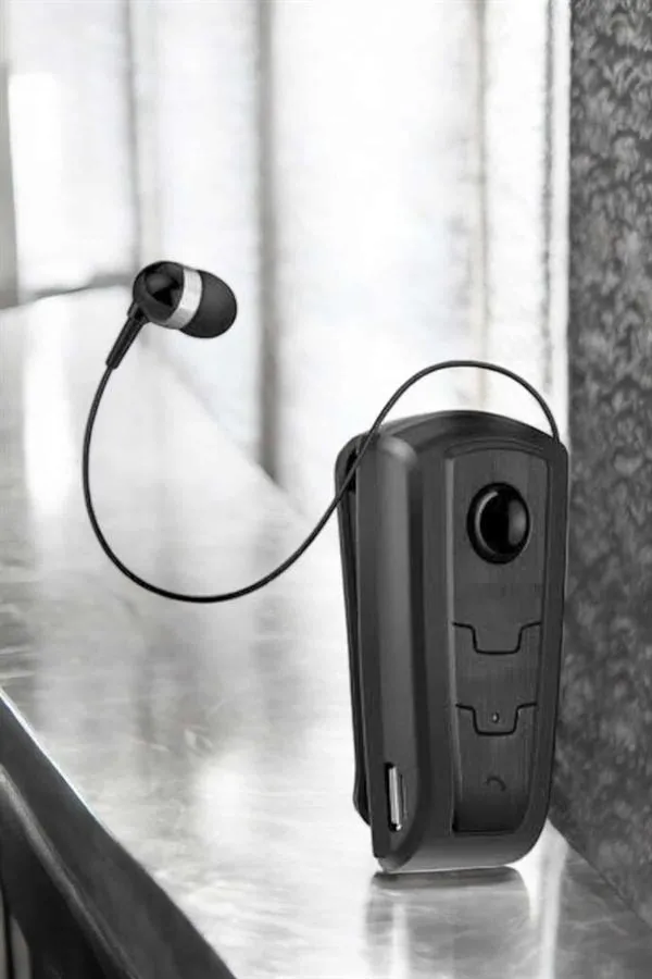 Makaralı Bluetooth Kulaklık Kulak İçi Android iOS Uyumlu Titreşimli