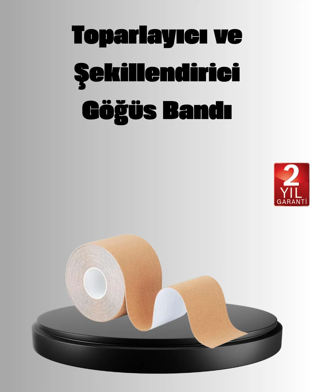 Askısız Görünmez Göğüs Bandı – Dekolteli Kıyafetler İçin Destekleyici Bant