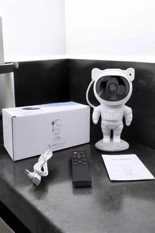 Astronot Görünümlü Projeksiyon Speaker Taşınabilir