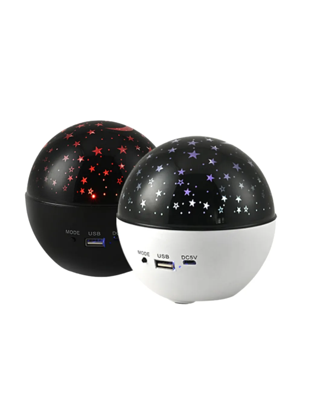 Müzikli Yıldız Yansıtmalı Dekoratif Gece Lambası