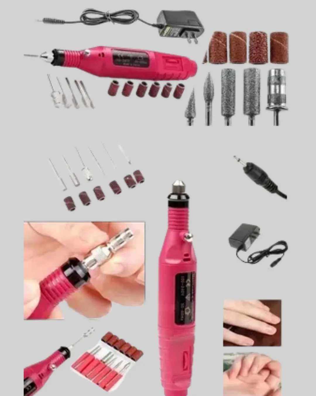 Ayarlanabilir Hızlı Tırnak Bakım Makinesi